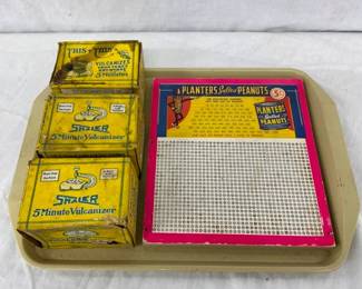 TIRE TUBE REPAIR KITS, 5C PUNCH BOARD