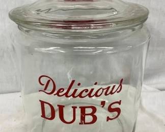 DELICIOUS DUBS STORE JAR 7X10