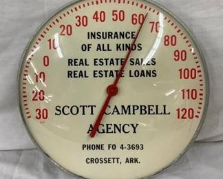 12" SCOTT CAMPBELL AGENCY THERM.