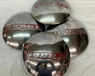 SET 4 EMB. DODGE HUB CAPS 11"