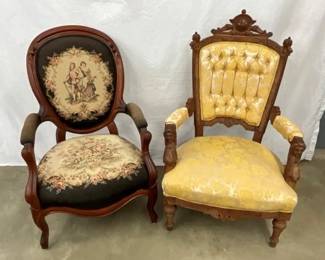 VICTORIAN PARLOR CHAIRS