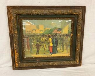 "THE RETURN OF COLORED TROOPS"