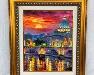 GLORIOUS ROMAN SKY ARTIST DANIEL WALL