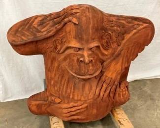 LG TERACOTTA MONKEY 29X26