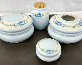 VINTAGE CHINA WARE DRESSER SET