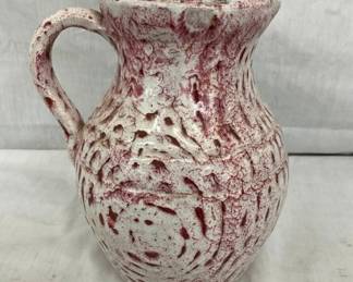 10" AR COLE POTTERY PITCHER