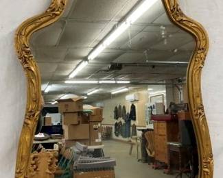 GOLD FRAMED ENTRANCE MIRROR