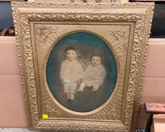 VINTAGE GOLD GILDED PICTURE