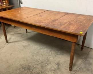 BLANK BOARD TOP TABLE W/ DRAWER