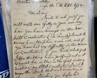 LATE 1800'S MILITARY LETTERS