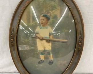 VINTAGE BUBBY FRAME PICTURE