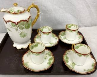 VINTAGE LIMOGES TEA SET