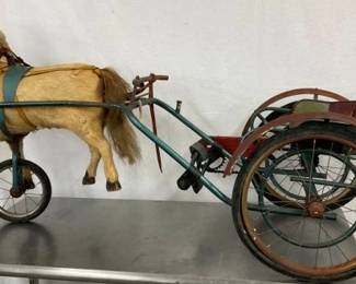 OTHERSIDE VIEW EARY PONY W/ CART