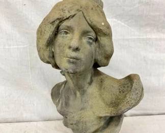 CAST ALUM. STUDIO BUST 20"