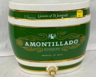 AMONTILLADO SHERRY DISPENSER 14X14