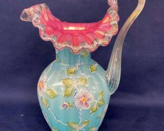 10" SIGNED AND NUMBERS UNUSUAL FENTON