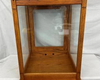 OAK UPRIGHT SHOWCASE 25X33