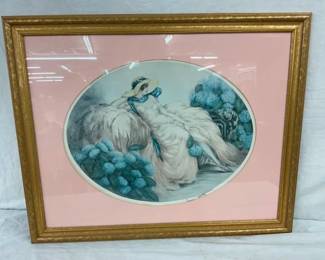 ARTIST SIGNED PRINT 31X25