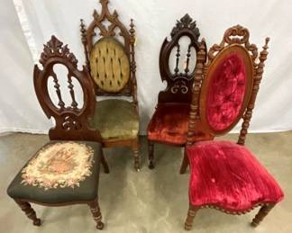 VINTAGE PARLOR CHAIRS