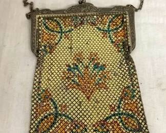 VICT. MANDALIAN MESH PURSE 4 1/2X7