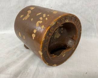 1885 STONEWARE CHICKEN WATERER