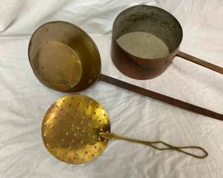 W/ EARLY BLACKSMITH MADE HANDLES