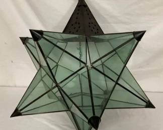 EARLY GLASS STAR LIGHT