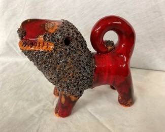 RED GLAZE BILLY HUSSEY LION