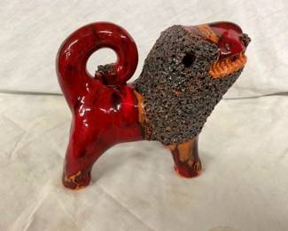 OTHERSIDE VIEW RED GLAZE BILLY HUSSEY