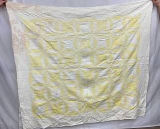 EARLY HANDMADE SUMMER QUILT