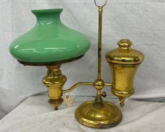 DUPLEX BB & CO. STUDENT LAMP W/SHADE