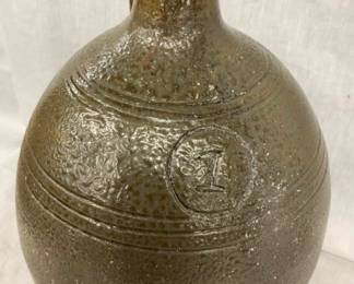 CLOSEUP 1G. SALT GLAZE JUG