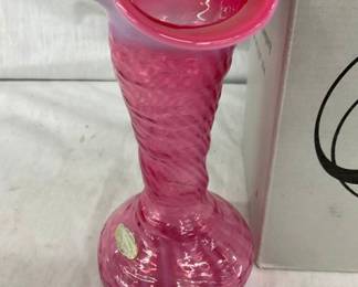 FENTON GLASS W/ ORIG. BOX
