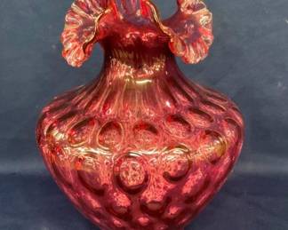 11" FENTON VASE