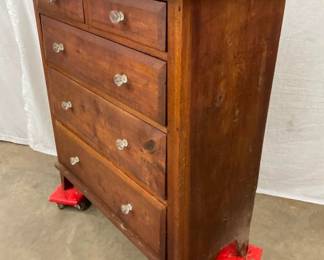 CHAMPERED DRAWER FRONTS, SOLID ENDS
