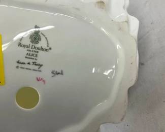 VIEW OF SIGNED BOTTOM