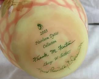 FENTON ARTIST SIGNED