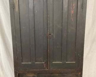 EARLY PRIM. NC SIGNED WARDROBE