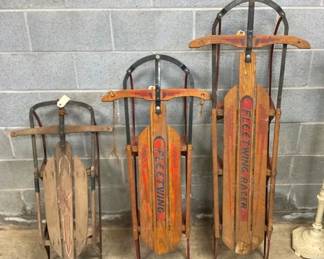 EARLY SNOW SLEDS