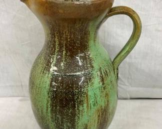 11" AR COLE POTTERY PITCHER