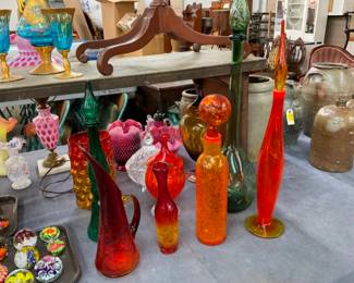 CRACKLE GLASS AND OTHERS