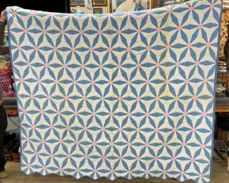 EARLY HANDMADE SUMMER QUILT