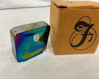 FENTON GLASS W/ ORIG. BOX