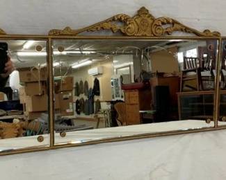 ETCHED ENTRANCE MIRROR 48X19