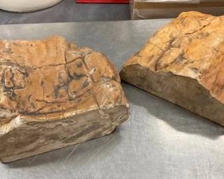 VARIOUS PCS. STONE? 9X10