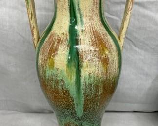 17" AR COLE DOUBLE HANDLE VASE
