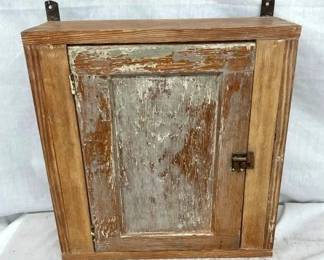 EARLY PRIM. HANGING CUPBOARD