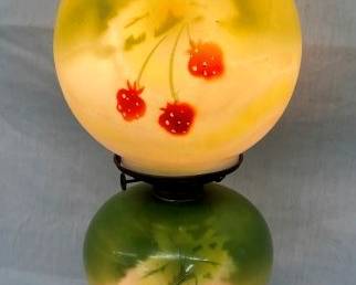 21" GONE W/ WIND VICT. PARLOR LAMP