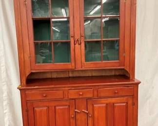 EARLY FORSYTH COUNTY 2PC. CUPBOARD