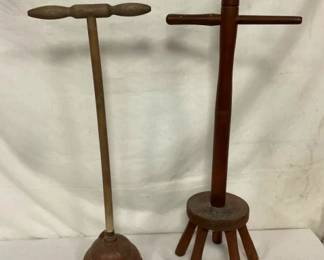2 EARLY WASHING MACHINES